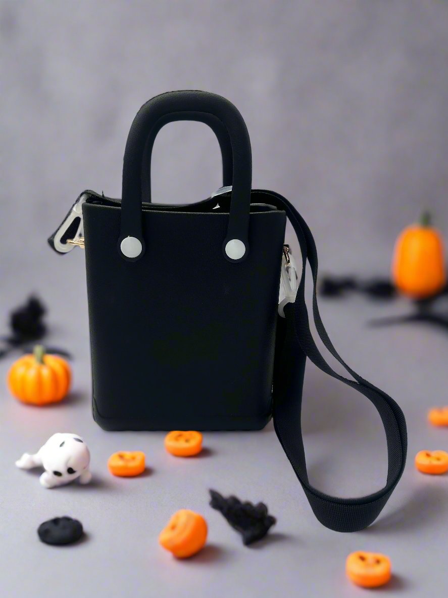 Ghostly Spirits Halloween Eva Kids Mini Tote with Shoe Charms / Jibbitz