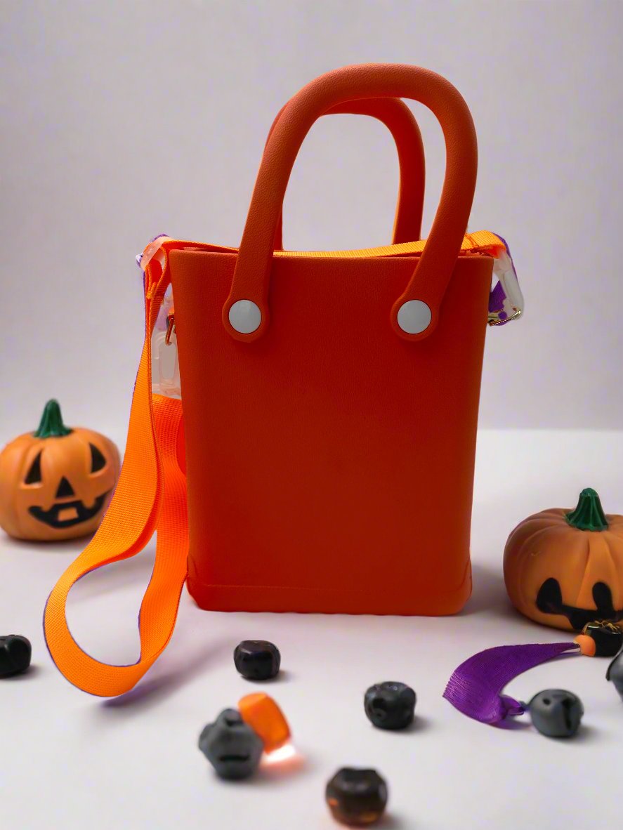 Mini Spooks Halloween Eva Kids Tote with Shoe Charms / Jibbitz