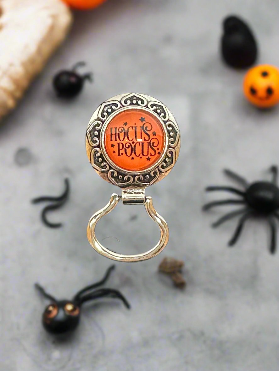 Witches Brew Halloween Magnetic Glasses Hook Snap Button Jewelry
